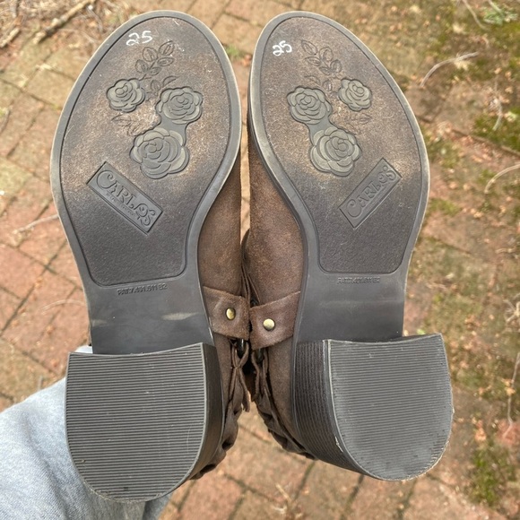 Carlos by Carlos Santana Vancouver Ankle Boot Brown Size 7.5 - Picture 6 of 9